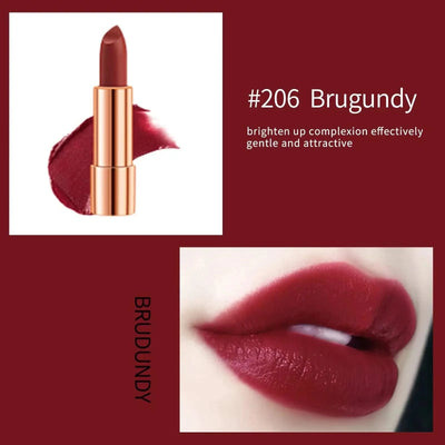 Waterproof Non-Stick Long Lasting Red Matte Lipstick Set 3 Colours