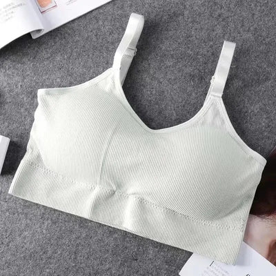 Women Seamless Brassiere Bra Full Cup Breathable Bralette Wire Free Comfort Sleep Bra Running Fitness Top High Quality Sport Top