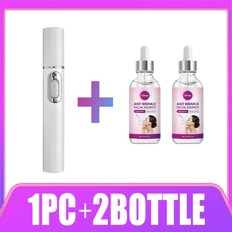 Electronic anti-wrinkle stretching whitening portable beauty care equipment for women and man