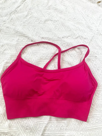 Yoga, Sports, Cycling, Vest, Halter Bra for Women, Seamless Breathable, High-support Sports Bra, Yoga, Running, Gym Exercise
