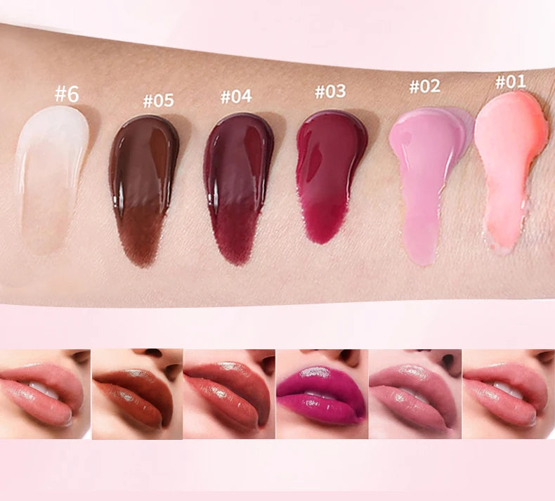 Premium gift set 24PCS/box Lip gloss set Long-lasting moisturizing Lip color modification Perfect gift for women Valentine’s Day