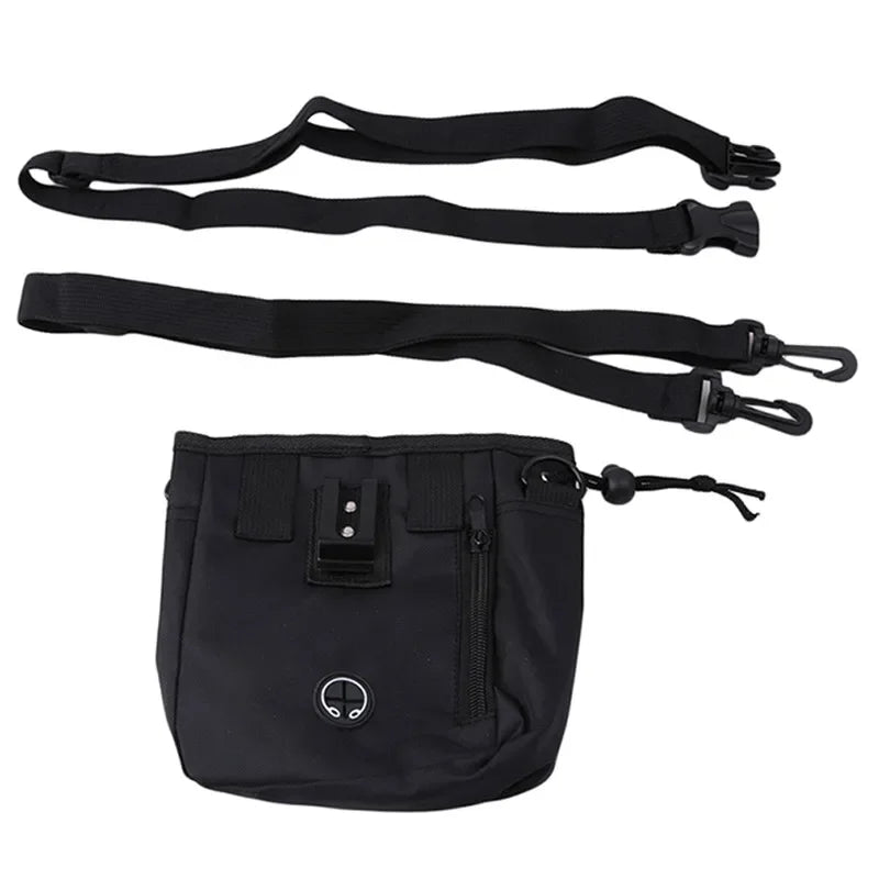 Pet Dog Snack Bag Treat Food Obedience Outdoor Pouch Bag Large Capacity Convenient Practical Fashion Dogs Training Pack