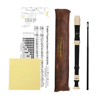 IRIN Baroque Clarinet Woodwind Instrument Recorder Soprano Vertical Flute With Musical Instrument Accessories Beginner Gift