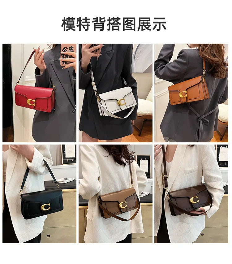 Luxury - Grade 2025 Women's Exclusive Small Square Shoulder Bag - Solid - Color Aesthetic, Niche - Style Design& Daily, Stylish