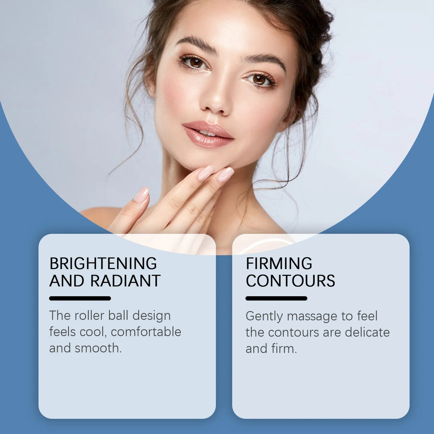 Face Lifting Serum Stick Tightening Increase Elasticity Improve Sagging Skin Fade Fine Lines Anti Acne Smoothing Essence Roll-On