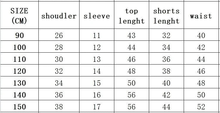 Summer Baby Clothes Set Kid Girls Cartoon Printed Short Sleeve T-Shirts Top And Shorts Bottom 2 Pieces Suit Children Tracksuits