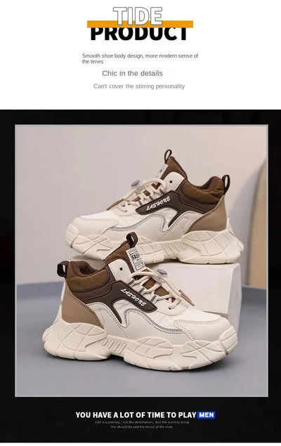 Children's High-Top Trendy Sneakers Shoes For Boys | Fashion & Casual Shoes | Medium and Big Children