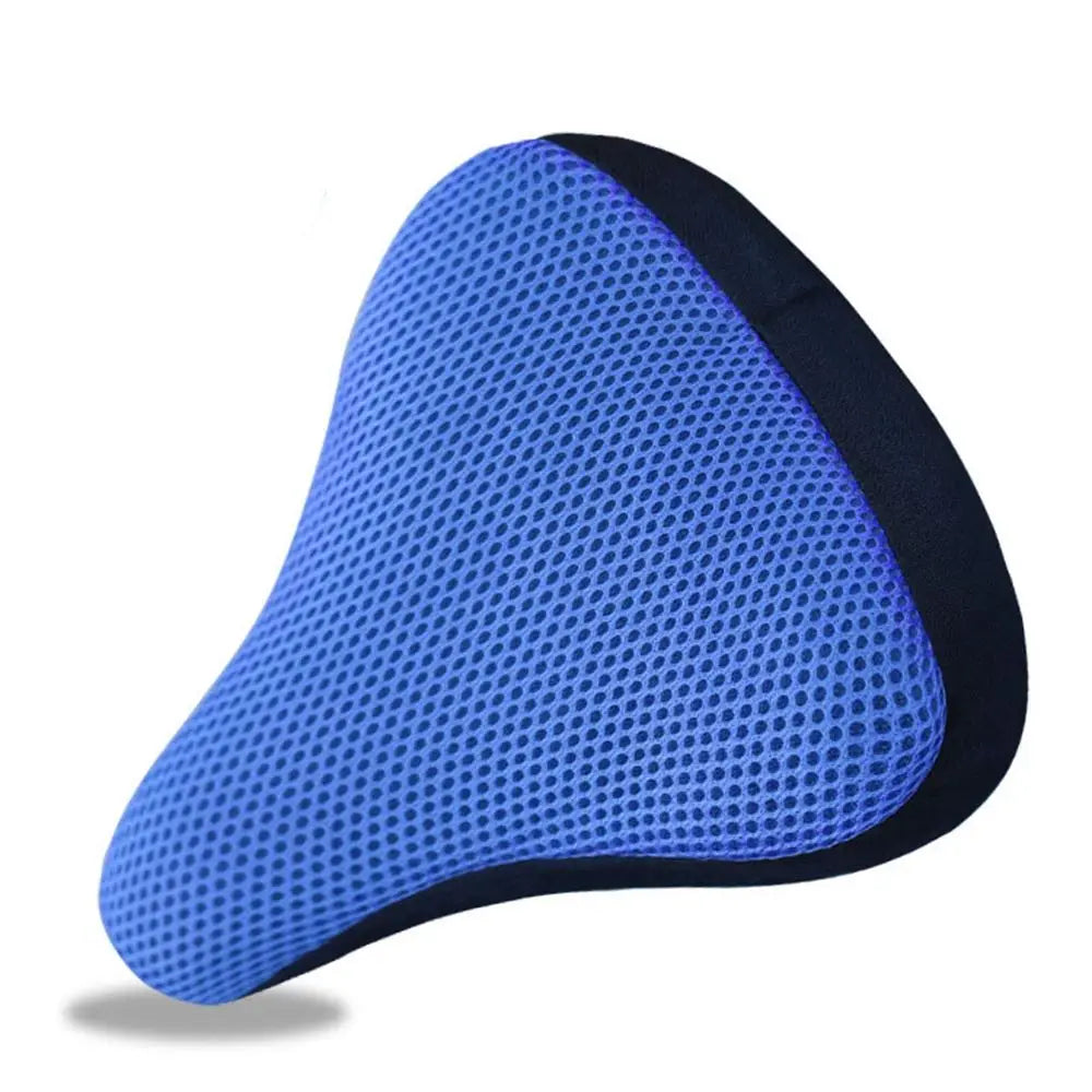 3D Soft Bicycle Saddle Cover Shockproof Anti Slip Breathable Saddles Cycling Silicone Comfortable Seats Bicycle Bike Accessories