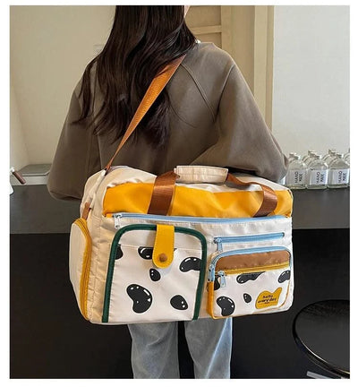 Women's Fashionable and Lightweight Boarding Bag for Maternity, Business, Yoga