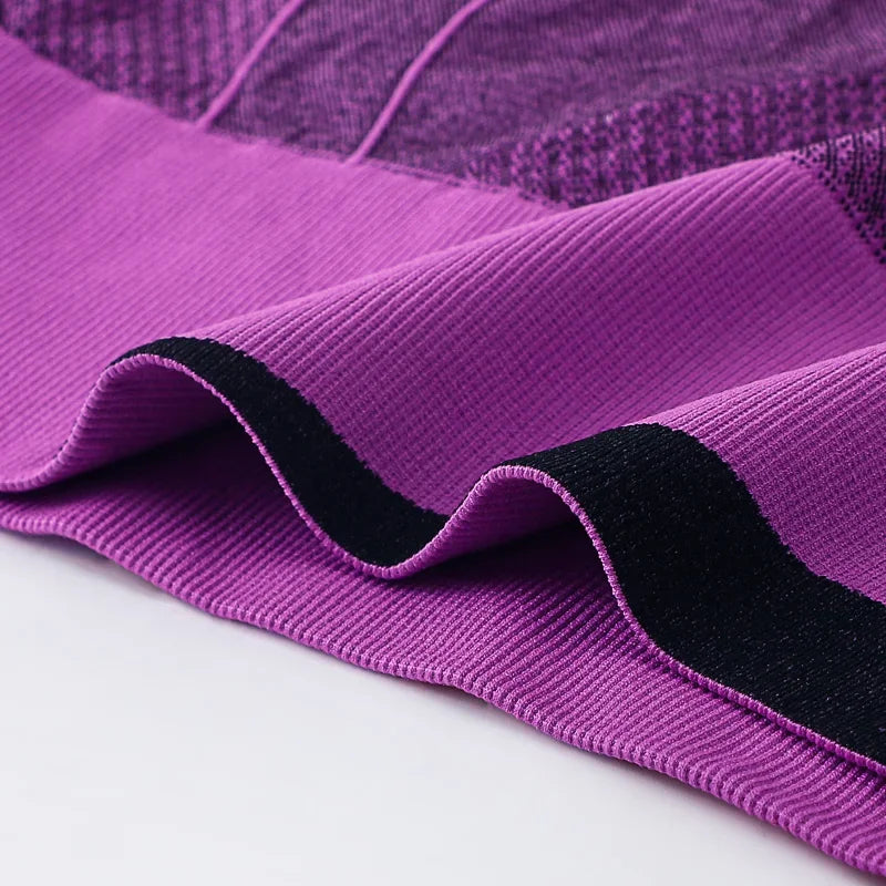 Women Breathable Sports Bra Absorb Sweat Shockproof Padded Gym Running Fitness Double Layer Seamless Yoga Sports Bra Underwear