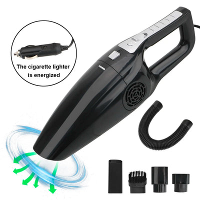 Portable Car Vacuum Cleaner High Suction Dry and Wet Dual-use  Vacuum Powerful Mini Vacuum Cleaner Suitable for Car Interiors