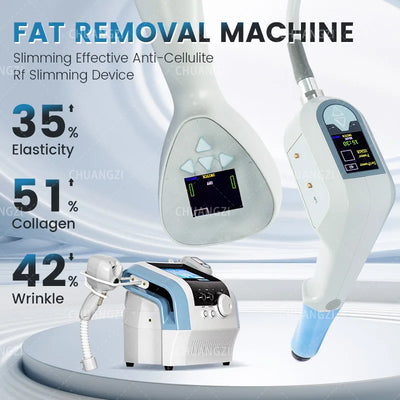 360 Fat Slimming Machine 2 in 1 Monopolar Radiofrequency Facial Rejuvenation and Firming Super Wrinkle Removal Face Lift