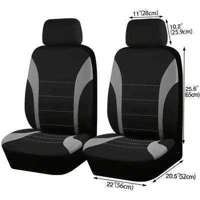 Seat Covers 9pcs Set Car Cushion Auto Accessories Seat Protect Five-Seat Universal Black Gray Blue Red