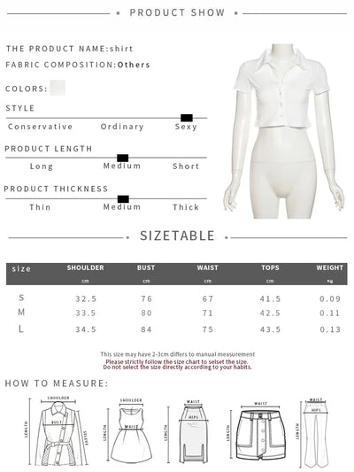 Whatiwear Street Fashion 3 Piece Set Women Polo-Neck Single-Breasted Blouse+Halter Bra+Plaid Print Shirring Skirts Y2K Style Set