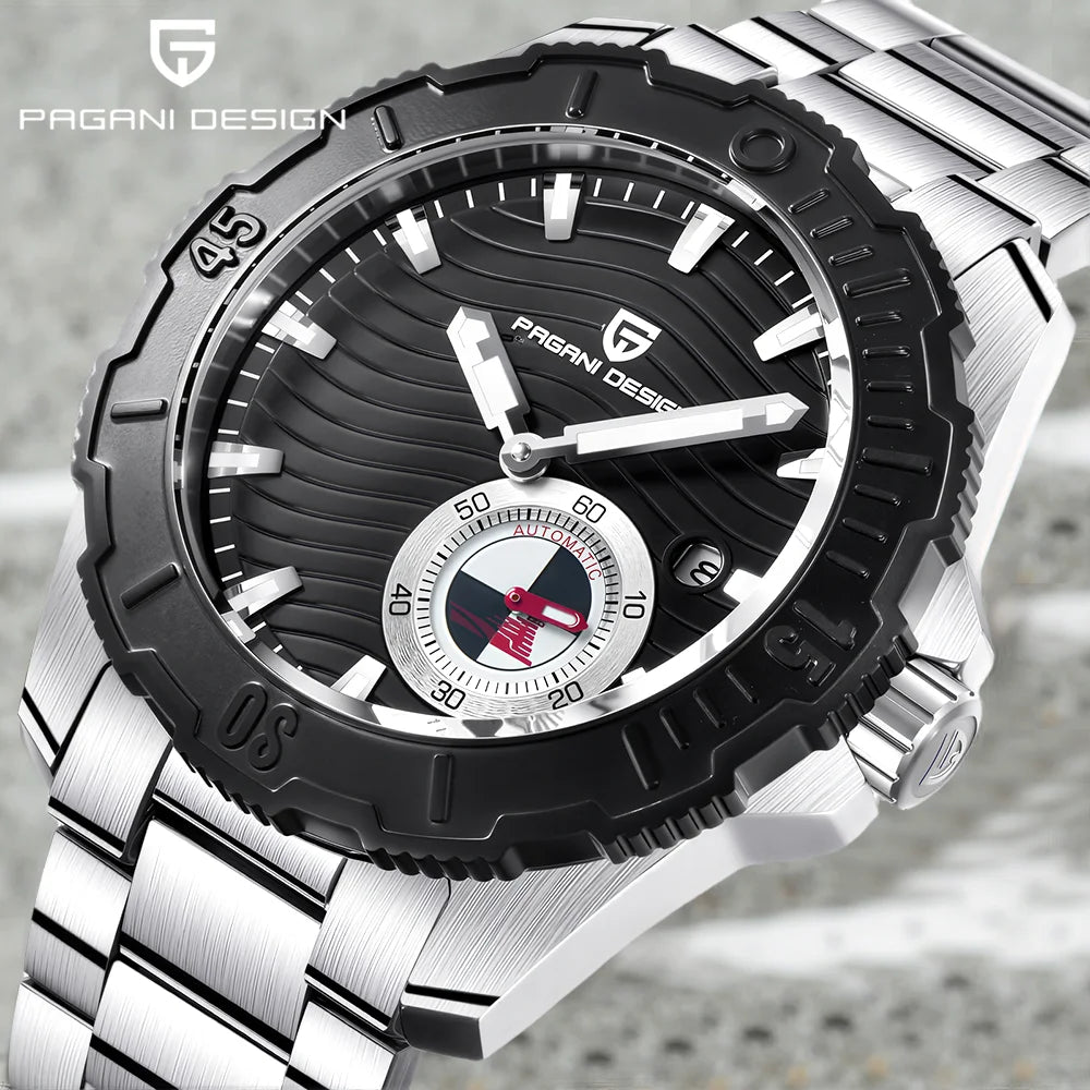 Mechanical watches, sports watches, high-end trendy men's watches, fashionable waterproof men's watches, steel straps