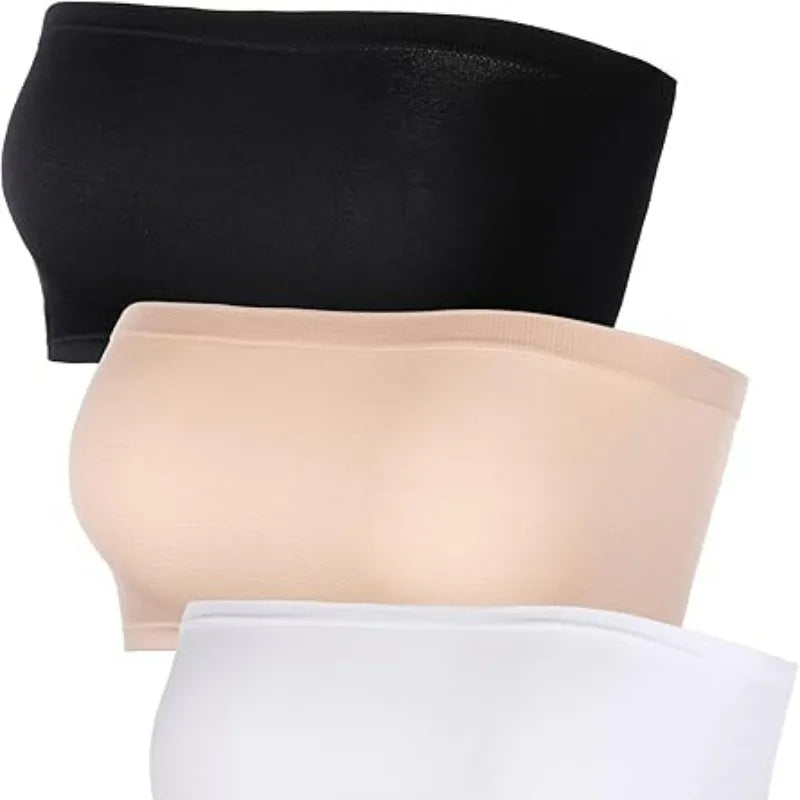 Breathable Strapless Bra for Women Summer Yoga Bustier Female Underwear Back Mesh Bralette Multicolour Lingerie Push Up Bras