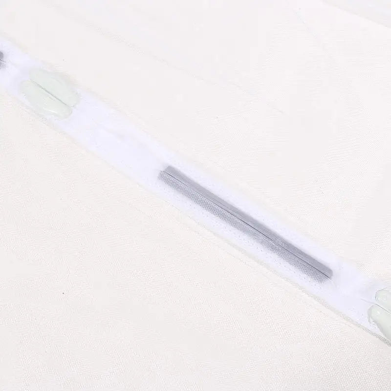 Heavy Duty Magnetic Screen Door Mesh Curtain Mosquito Net Bug Hands Free Partition Mute Striped Door Curtain Bedroom Ventilation