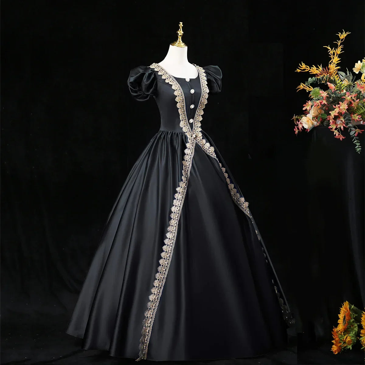 Customized Ball Gown Medieval Dresses Court Victorian Marie Birthday Party Gowns Masquerade Theater Halloween Abendkleider