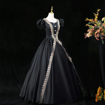 Customized Ball Gown Medieval Dresses Court Victorian Marie Birthday Party Gowns Masquerade Theater Halloween Abendkleider