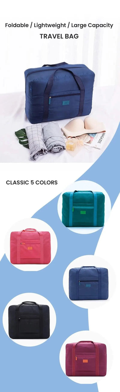 Foldable Travel Duffel Bag Lightweight Travel Bag for Women