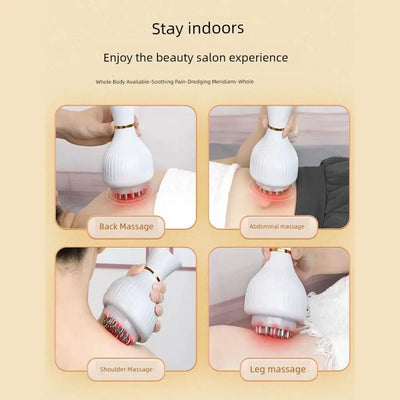 5V/1A 4-in-1 Cordless Leg Massager - Handheld Design for Women & Men, Relieves Leg Fatigue Portable Health Care Tool Easy to Use