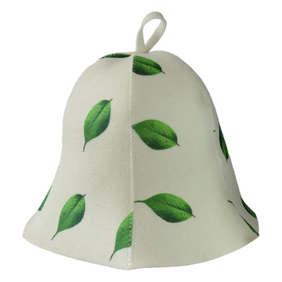 1 Piece Sauna Hat 3mm Thick Thermostable Headgear Accs Hair Stylish Banya Head Protect Portable for Men Women Shower Bath House