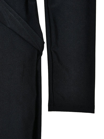 Sexy black satin bodycon jumpsuit women pants summer one pieces romper jumpsuit woman elegant long sleeve jumpsuits club outfits