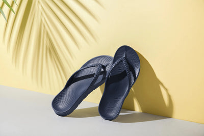SmilePoP New Orthotic Sandals Flip Flops for Women with Arch Support Yoga Mat Summer Outdoor Beach Sandals Vacation Essentials