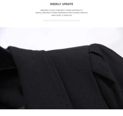 Women's Dress Double Breasted Elegant Dresses for Women 2025 Autumn Off white Dress Belt Knee-Length Solid Fashion Woman Clothes
