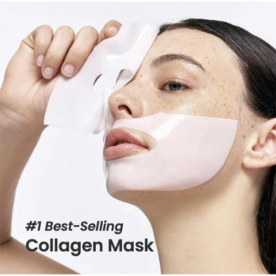 Bio-Collagen Face Mask Deep Moisturizing Overnight Mask Collagen Protein Hydrogel Soft Gel Mask Brightening Firming Skin Care