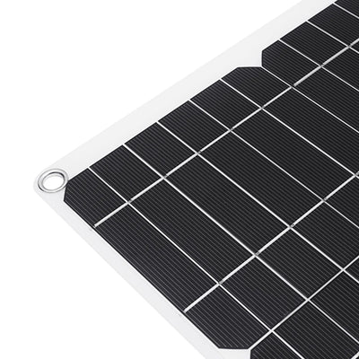 Portable 2500W Solar Panel Kit for Camping - Camper Accessories with 5V1.5A USB, Compact Solar Kit with 10A - 100A Controller