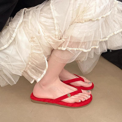 Luxury Designer Woman Flat Slippers Woven with Comfortable Women's Shoes Casual Bottom Slippers 2025 New Summer Women Sandals