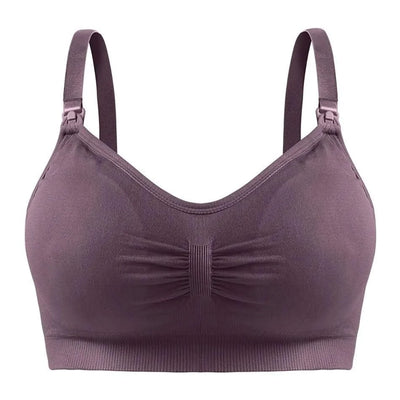 Maternity Bras Double Layer Seamless Bra Pregnancy Clothes Prevent Sagging Breastfeeding Women's Breathable lactancia Bra