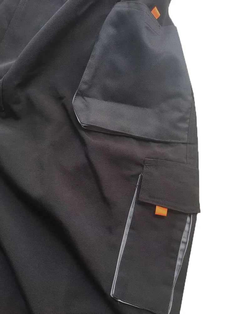 Work Trousers Working Pants For Men Cargo Pants Men Workwear Multi-pocket Outdoor Hiking Joggers Pants Functional Pockets Pants