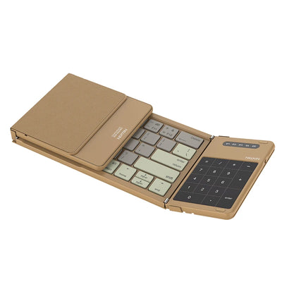 NILLKIN Mini Foldable Wireless Bluetooth Keyboard Rechargeable Folding Portable Keyboards With Touchpad for Windows iOS Android