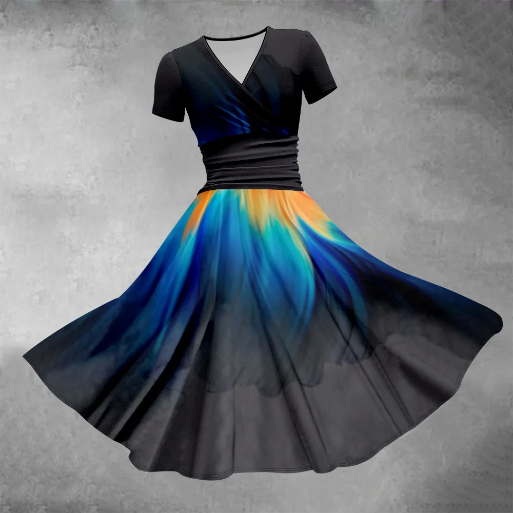 Summer Dress Women Fashion Evening Dresses Luxury Oversize Stylish Party Dress Girls Vestidos Elegant Robes New in Dresses