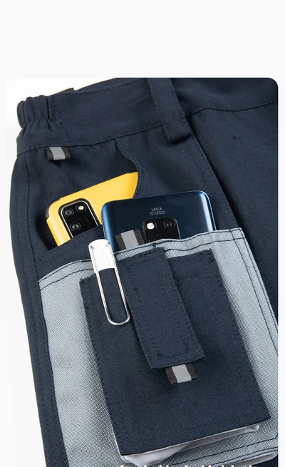 Work Trousers Working Pants For Men Cargo Pants Men Workwear Multi-pocket Outdoor Hiking Joggers Pants Functional Pockets Pants