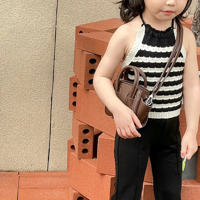Designer Children's Handbag for Girl Messenger Bag Square Bag Kids Purses and Handbags Mini Crossbody Bag Coin Pouch for Girls