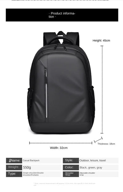 Casual Bags For Men Luxury Designer Commuting Backpack With Large Capacity Leisure Travel  Computer Bags Student Shoulder Bags