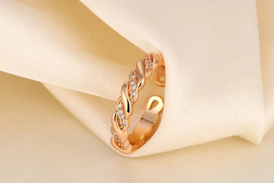 Luxury W Letter Ring - Gold Plated with Row Diamonds, Elegant Adjustable Statement Piece, Dainty Feminine Jewelry