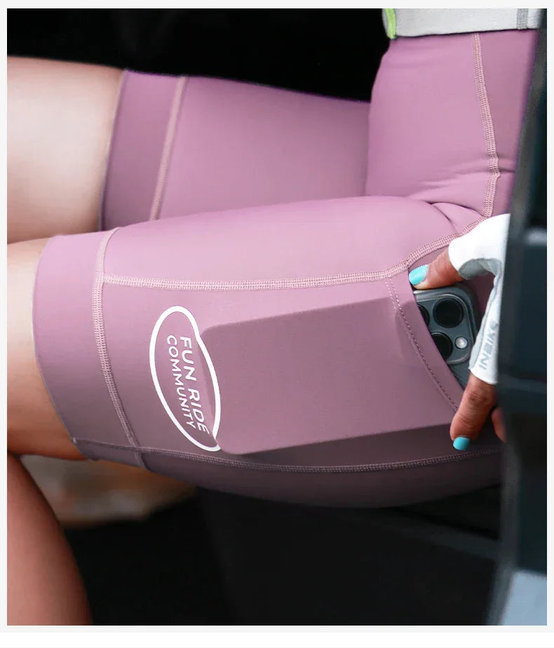 INBIKE 2025 Women's Cycling Shorts Summer Bicycle Pants Tights High Elasticity Biker Short Woman with Pockets Cycling Clothing