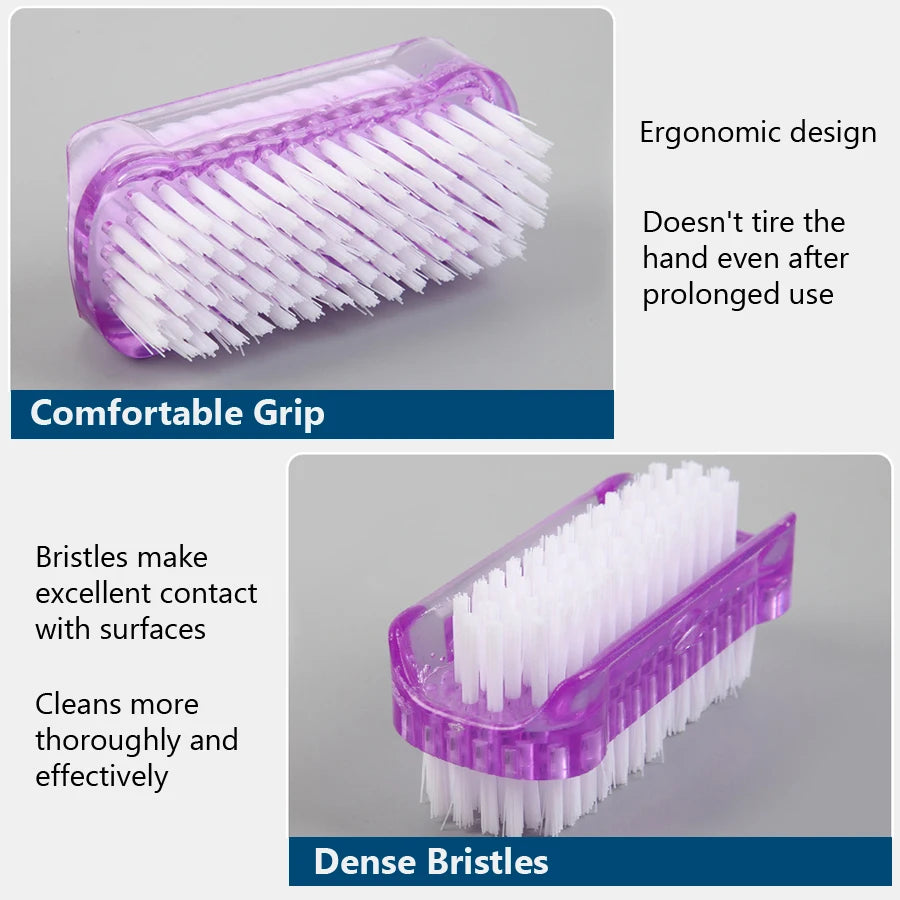 Double-Sided Cleaning Brush, Kitchen Bathroom Floor Toilet Cleaning Brush, Washing Brush Household Tool