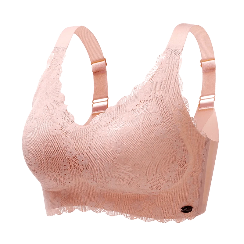 Full Coverage Bra For Plus Size Women With No Underwire Thin Cup Design To Show Cchest Small Help Lift And Prevent Sagging
