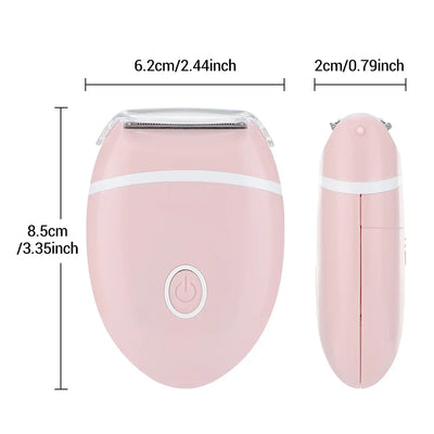 Electric Hair Removal Epilator For Women Hair Trimmer Shaver Bikini Underarms Arm Leg Face Private Parts Lady Razor Depilator