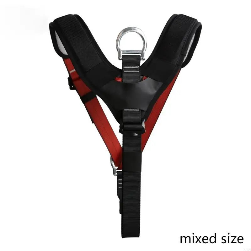 N58B Climbing Harness Only Shoulder Strap Harness Waist Hip for Protection Safety Climbing Harness for Fire Rescuing Climbing