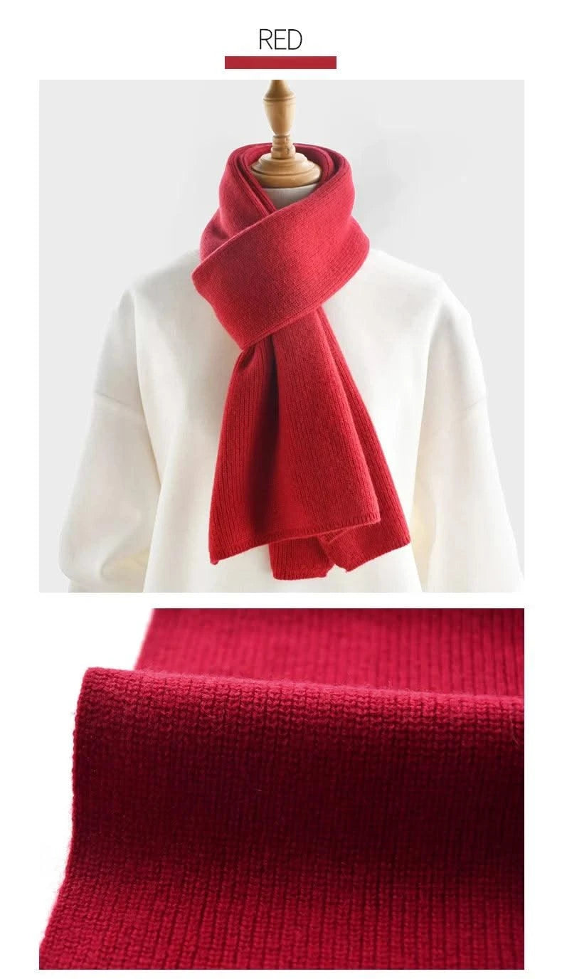 cashmere knitted scarves women or men kids children