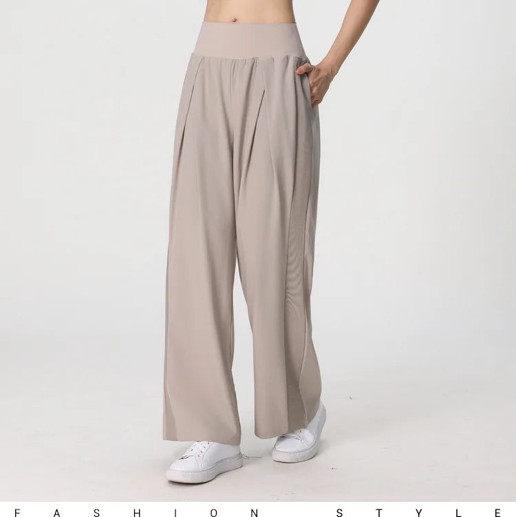 Women Wide Leg Pants Loose Fitness Yoga Pants 2024