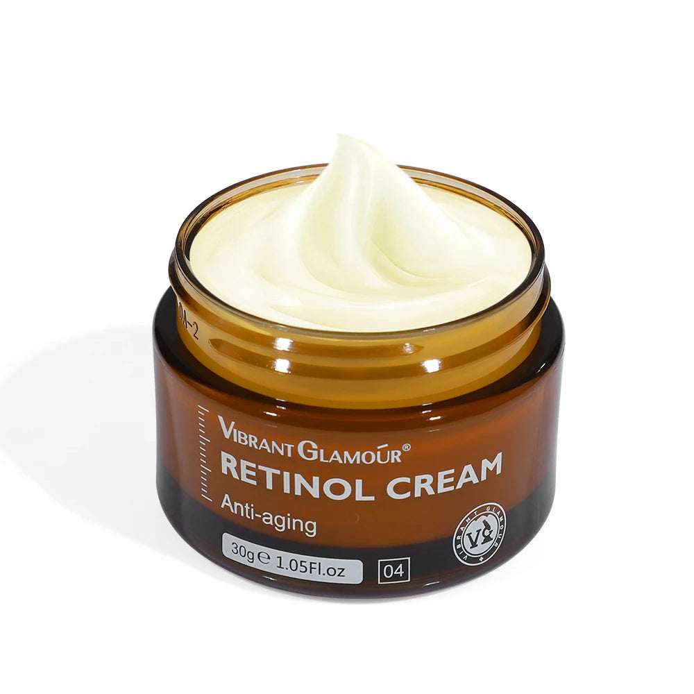 Retinol Face Cream and Eye Serum Firming Lifting Anti-Aging Wrinkle Reduce Wrinkle Fine Lines Facial Skin Care Product