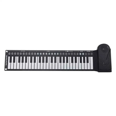 Roll Up Piano Keyboard Foldable Hand Roll Piano 49 Keys Hand Roll Piano For Beginners Kids Adults Educational Toys For Home