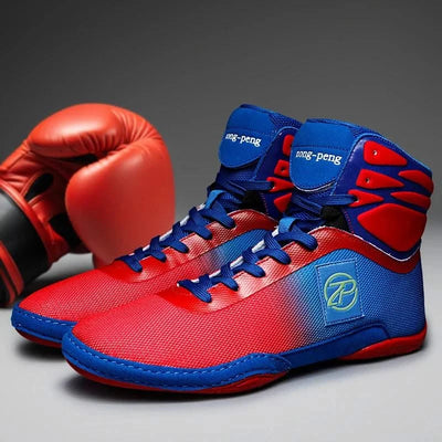 Men Wrestling Shoes Original Boxing Shoes Breathable Training Fighting Sneakers Casual Sports Professional Gear Wrestling Boots